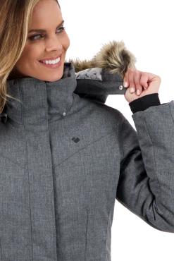 Obermeyer Sojourner Down Jacket - Charcoal -Obermeyer Sales Store WebZoom 1110615006 S08 MODDET1