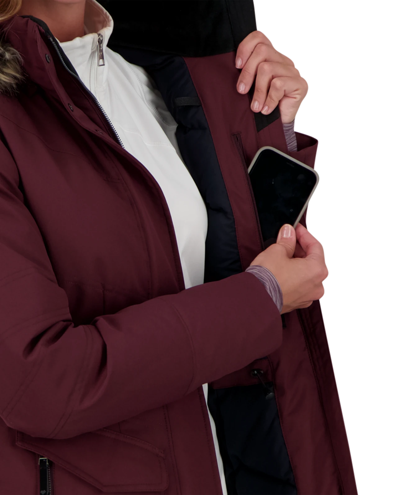 Obermeyer Sojourner Down Jacket - Beret 8 Obermeyer Sojourner Down Jacket - Beret - Image 6