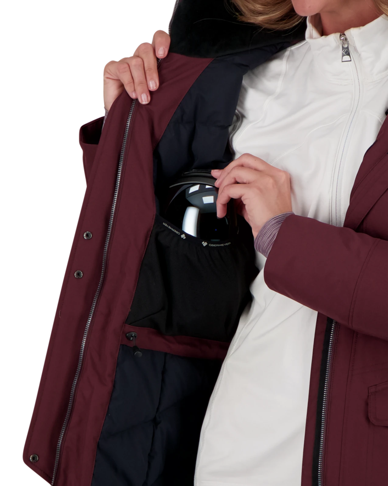 Obermeyer Sojourner Down Jacket - Beret 10 Obermeyer Sojourner Down Jacket - Beret - Image 8