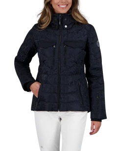 Obermeyer Devon Down Jacket - Black Frost