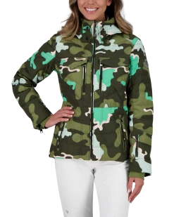 Obermeyer Devon Down Jacket - Jasmint Camo