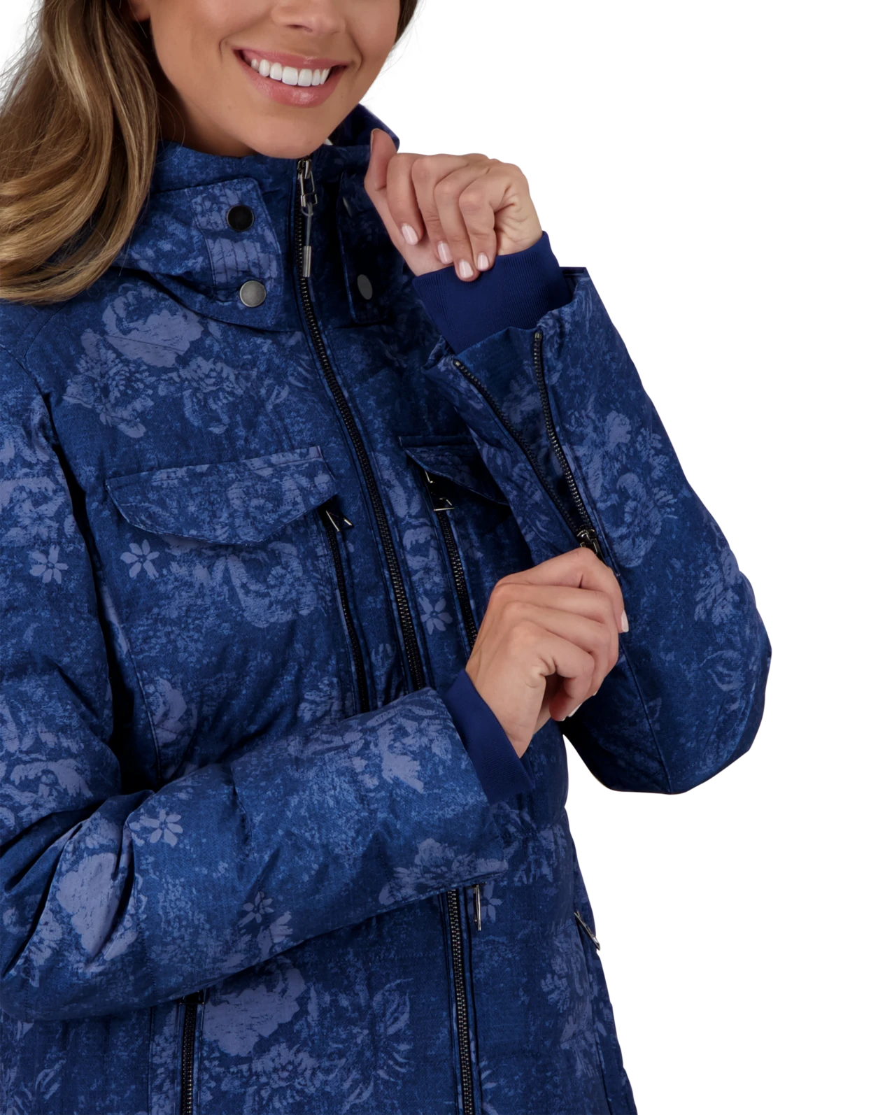 Obermeyer Devon Down Jacket - Denim Blues 6 Obermeyer Devon Down Jacket - Denim Blues - Image 5