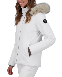 Obermeyer Tuscany Elite Jacket - White -Obermeyer Sales Store WebZoom 1116016010 S04 MODSDE