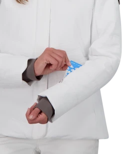 Obermeyer Tuscany Elite Jacket - White -Obermeyer Sales Store WebZoom 1116016010 S05 MODDET1