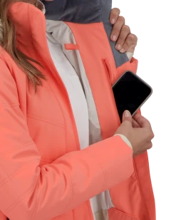 Obermeyer Tuscany Elite Jacket - Just Peachy -Obermeyer Sales Store WebZoom 1116021030 S06 MODDET2