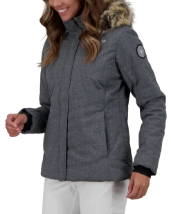 Obermeyer Tuscany II Jacket - Charcoal -Obermeyer Sales Store WebZoom 1116415006 S04 MODSDE