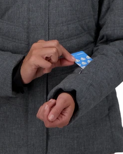 Obermeyer Tuscany II Jacket - Charcoal -Obermeyer Sales Store WebZoom 1116415006 S05 MODDET1