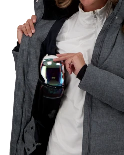 Obermeyer Tuscany II Jacket - Charcoal -Obermeyer Sales Store WebZoom 1116415006 S08 MODDET4