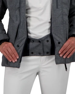 Obermeyer Tuscany II Jacket - Charcoal -Obermeyer Sales Store WebZoom 1116415006 S09 MODDET5