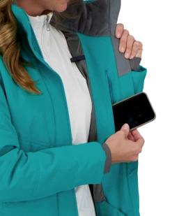 Obermeyer Tuscany II Jacket - Aegean Blue -Obermeyer Sales Store WebZoom 1116421069 S06 MODDET2