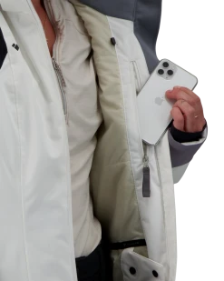 Obermeyer Jette Jacket - White -Obermeyer Sales Store WebZoom 1116616010 S12 MODDET8