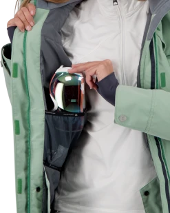 Obermeyer Celestia Jacket - Eucalyptus -Obermeyer Sales Store WebZoom 1117021186 S09 MODDET5