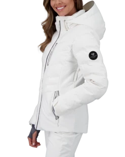 Obermeyer Cosima Down Jacket - White -Obermeyer Sales Store WebZoom 1117316010 S04 MODSDE