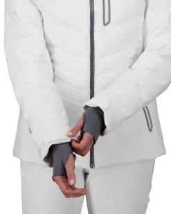 Obermeyer Cosima Down Jacket - White -Obermeyer Sales Store WebZoom 1117316010 S05 MODDET1