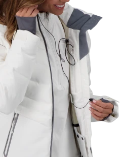 Obermeyer Cosima Down Jacket - White -Obermeyer Sales Store WebZoom 1117316010 S07 MODDET3