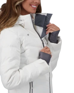 Obermeyer Cosima Down Jacket - White -Obermeyer Sales Store WebZoom 1117316010 S08 MODDET4