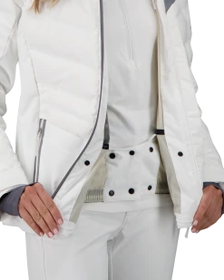 Obermeyer Cosima Down Jacket - White -Obermeyer Sales Store WebZoom 1117316010 S09 MODDET5