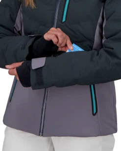 Obermeyer Cosima Down Jacket - Calligraphy -Obermeyer Sales Store WebZoom 1117321005 S06 MODDET2