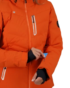 Obermeyer Cosima Down Jacket - Saffron -Obermeyer Sales Store WebZoom 1117321038 S06 MODDET2