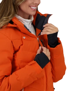Obermeyer Cosima Down Jacket - Saffron -Obermeyer Sales Store WebZoom 1117321038 S10 MODDET6