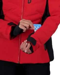 Obermeyer Cosima Down Jacket - Read My Lips -Obermeyer Sales Store WebZoom 1117321044 S06 MODDET2