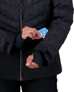 Obermeyer Cosima Down Jacket - Black Ice -Obermeyer Sales Store WebZoom 1117321111 S06 MODDET2