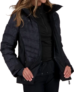 Obermeyer Cosima Down Jacket - Black Ice -Obermeyer Sales Store WebZoom 1117321111 S10 MODDET6