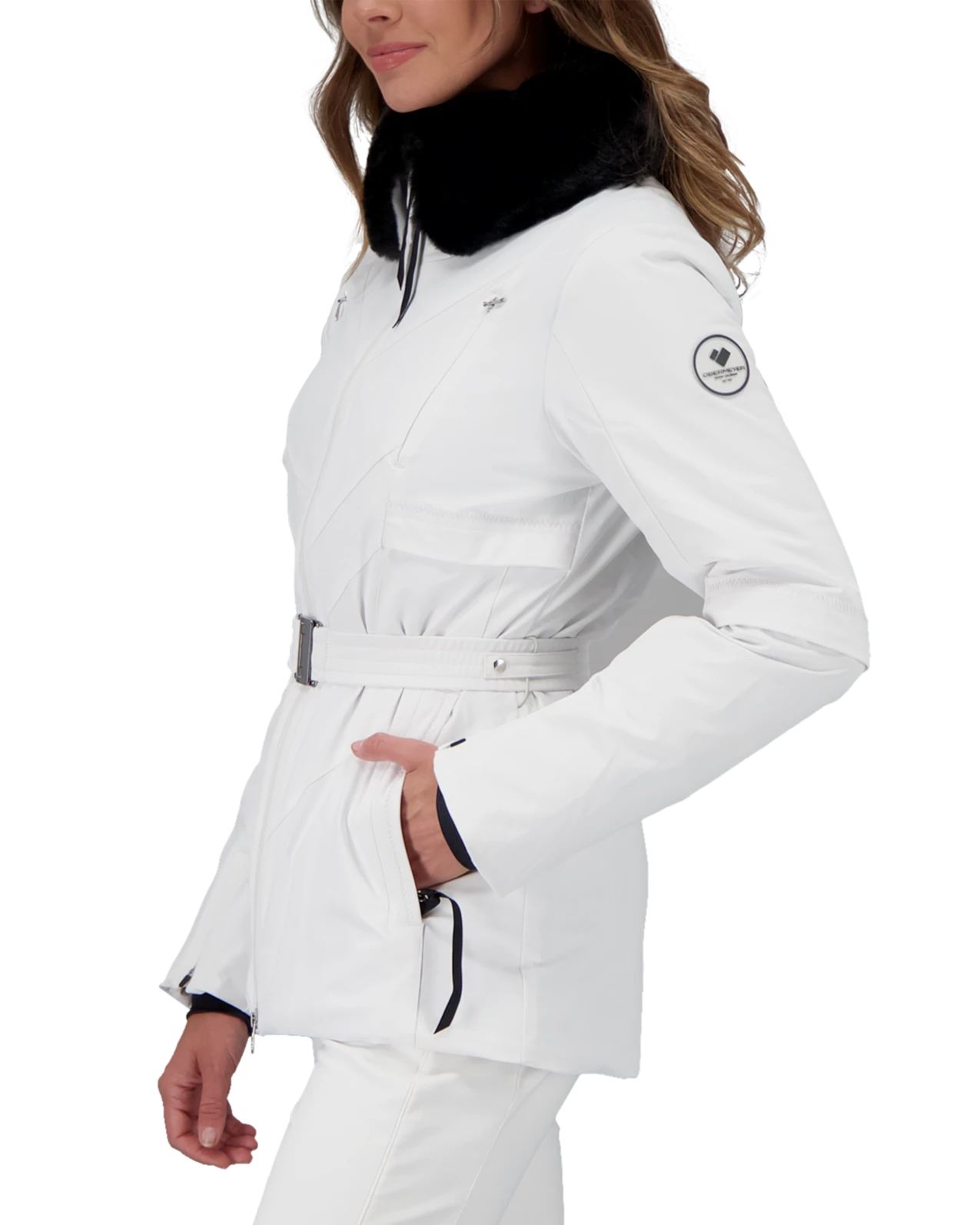Obermeyer Theia Jacket - White 5 Obermeyer Theia Jacket - White - Image 3