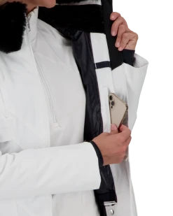 Obermeyer Theia Jacket - White 21 Obermeyer Theia Jacket - White -Obermeyer Sales Store WebZoom 1117516010 S10 MODDET6