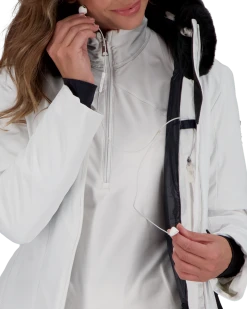 Obermeyer Theia Jacket - White 22 Obermeyer Theia Jacket - White -Obermeyer Sales Store WebZoom 1117516010 S11 MODDET7