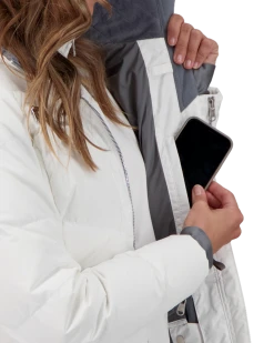 Obermeyer Circe Down Jacket - White -Obermeyer Sales Store WebZoom 1117616010 S07 MODDET3