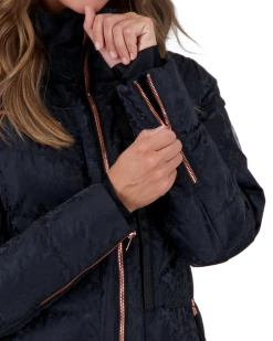 Obermeyer Circe Down Jacket - Black Frost -Obermeyer Sales Store WebZoom 1117621024 S06 MODDET2