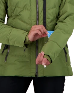 Obermeyer Circe Down Jacket - Saguaro -Obermeyer Sales Store WebZoom 1117621189 S05 MODDET1