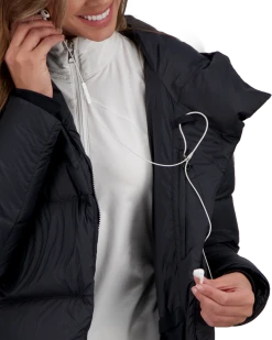 Obermeyer Calypso Down Jacket - Black -Obermeyer Sales Store WebZoom 1117916009 S07 MODDET3