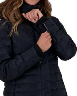 Obermeyer Blossom Down Parka W/Faux - Black Frost -Obermeyer Sales Store WebZoom 1118121024 S06 MODDET2