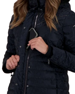 Obermeyer Blossom Down Parka W/Faux - Black Frost -Obermeyer Sales Store WebZoom 1118121024 S07 MODDET3