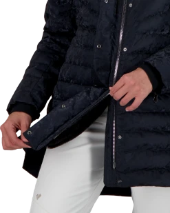 Obermeyer Blossom Down Parka W/Faux - Black Frost -Obermeyer Sales Store WebZoom 1118121024 S08 MODDET4