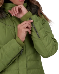Obermeyer Blossom Down Parka W/Faux - Saguaro -Obermeyer Sales Store WebZoom 1118121189 S06 MODDET2