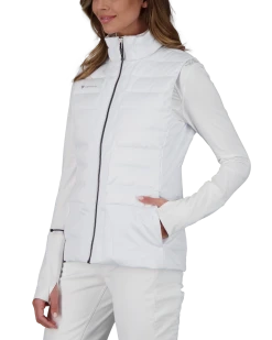 Obermeyer Nieve Down Vest - White 9 Obermeyer Nieve Down Vest - White -Obermeyer Sales Store WebZoom 1405616010 S04 MODSDE