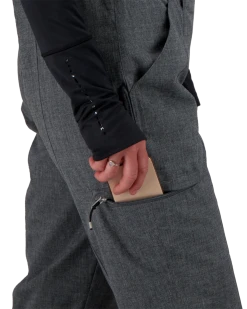 Obermeyer Malta Bib Overalls - Charcoal -Obermeyer Sales Store WebZoom 1504815006 S10 MODDET6