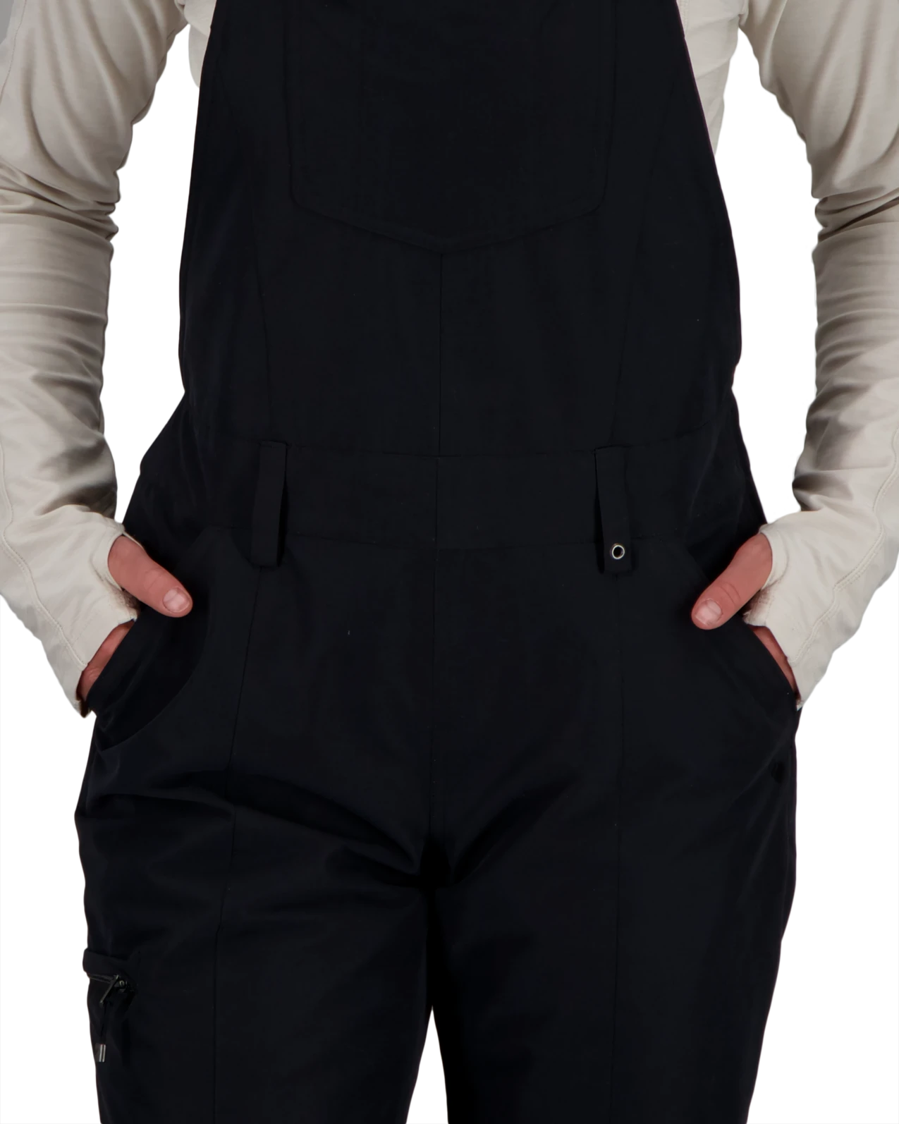 Obermeyer Malta Bib Overalls - Black 7 Obermeyer Malta Bib Overalls - Black - Image 5