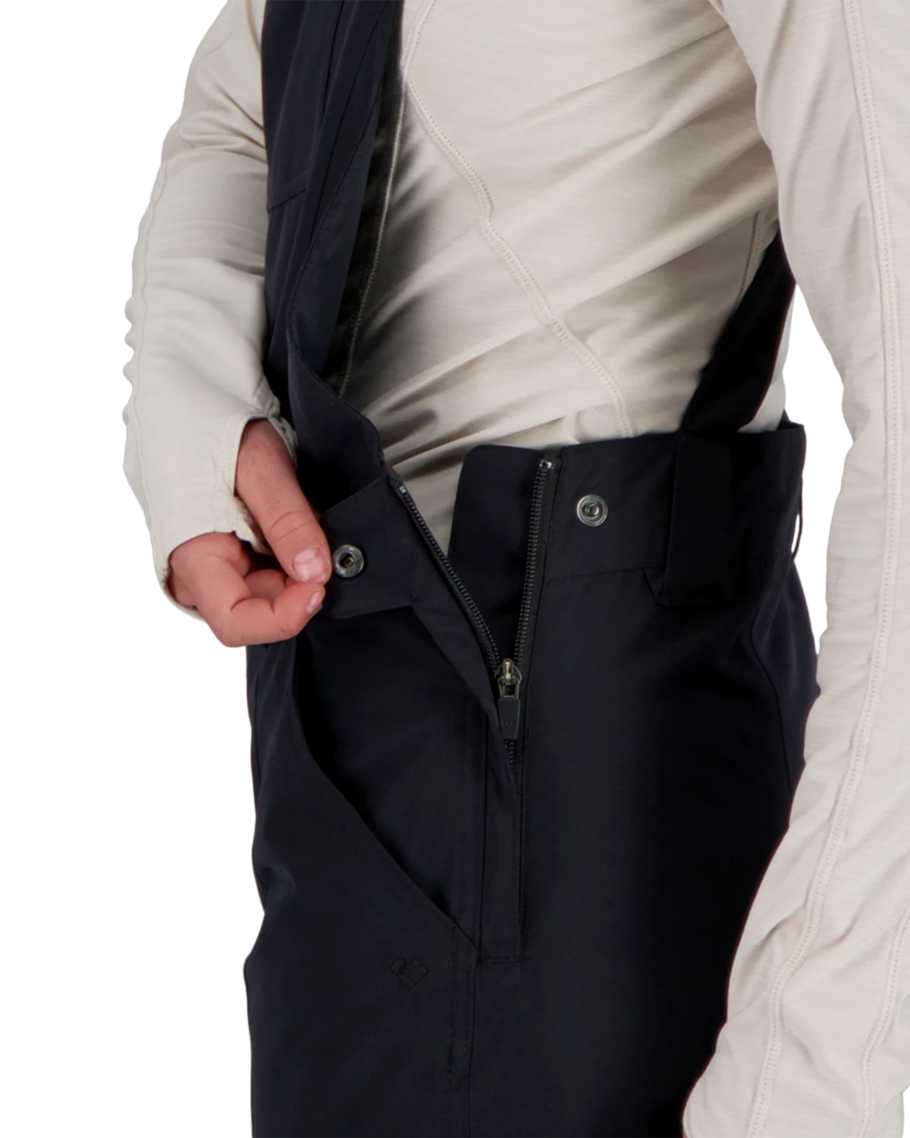 Obermeyer Malta Bib Overalls - Black 9 Obermeyer Malta Bib Overalls - Black - Image 7