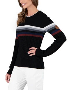 Obermeyer Donna Crewneck Sweater - Black -Obermeyer Sales Store WebZoom 1605216009 S04 MODSDE
