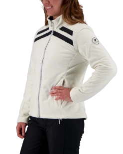 Obermeyer Ariadne Fleece Jacket - White -Obermeyer Sales Store WebZoom 1703416010 S04 MODSDE