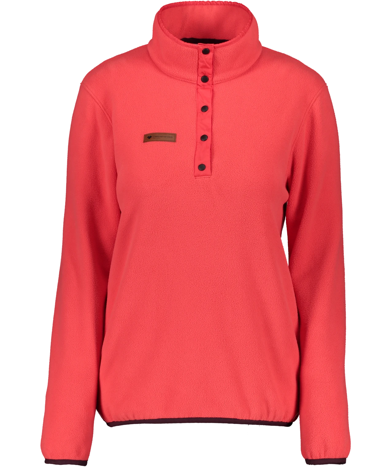 Obermeyer W Boulder Fleece - Hibiscus 3 Obermeyer W Boulder Fleece - Hibiscus