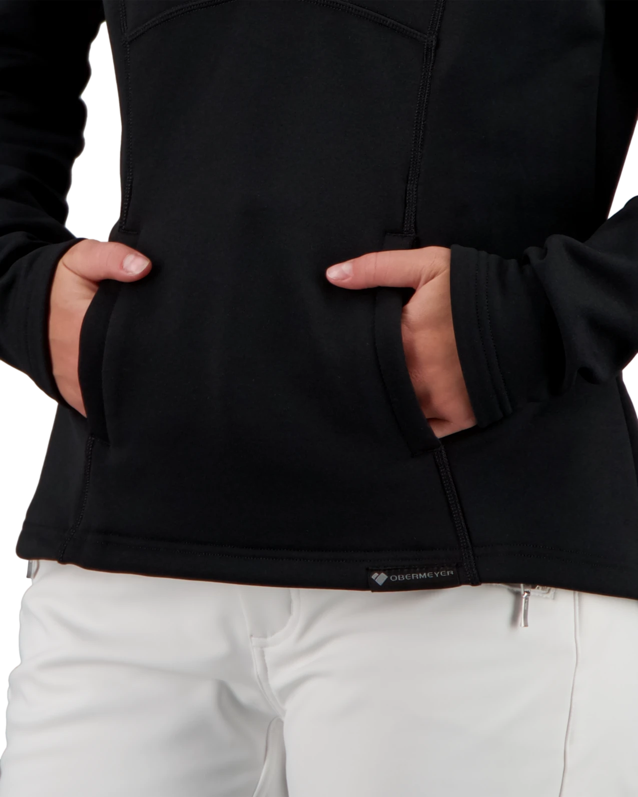 Obermeyer Sonja 1/4 Zip - Black 7 Obermeyer Sonja 1/4 Zip - Black - Image 5