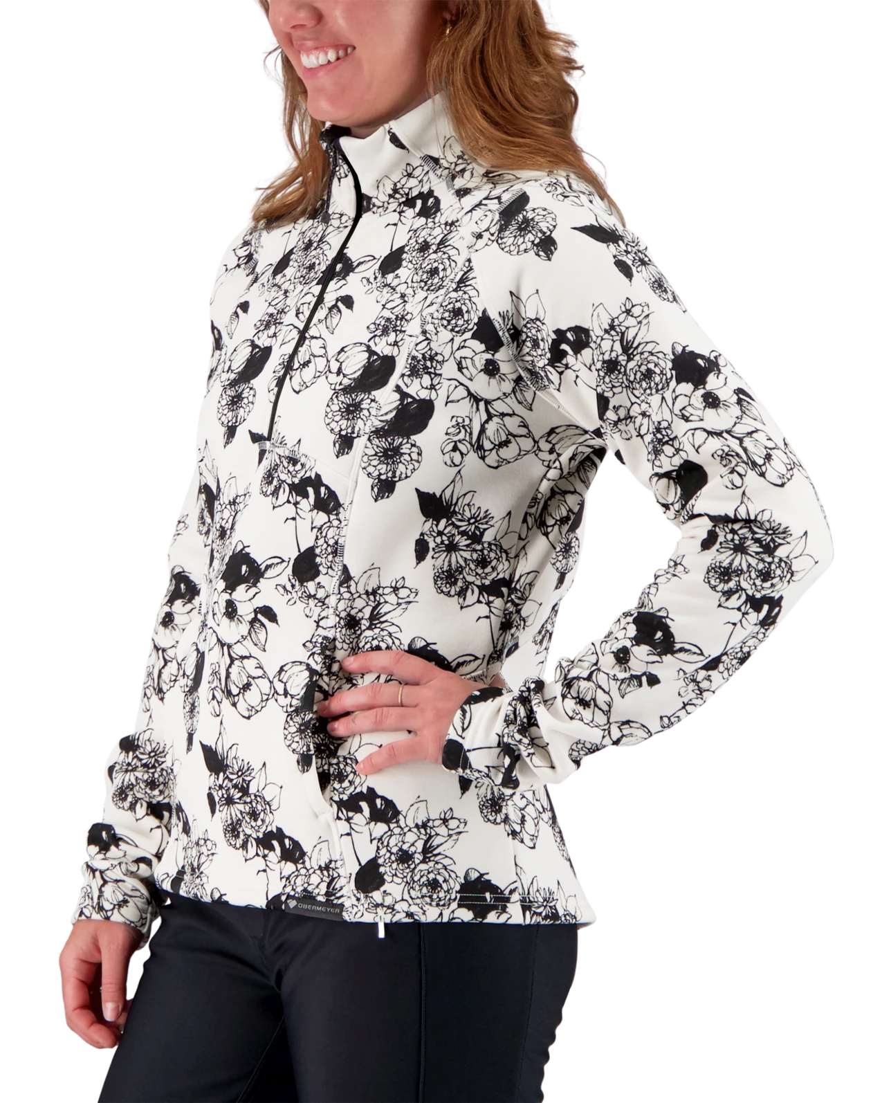 Obermeyer Sonja 1/4 Zip - First Snow 5 Obermeyer Sonja 1/4 Zip - First Snow - Image 3