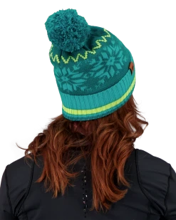 Obermeyer Astoria Pom Beanie - Aegean Blue -Obermeyer Sales Store WebZoom 1806721069 S02 MODSDE