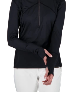 Obermeyer Anya 1/2 Zip - Black -Obermeyer Sales Store WebZoom 1902216009 S05 MODDET1