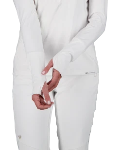 Obermeyer Anya 1/2 Zip - White -Obermeyer Sales Store WebZoom 1902216010 S05 MODDET1